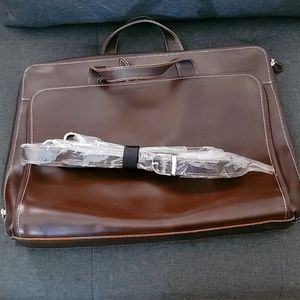 Lodis brief case with strap
